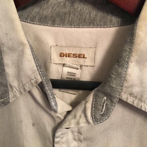 Diesel Longsleeve Men’s Button-Down - Picture 2 of 5